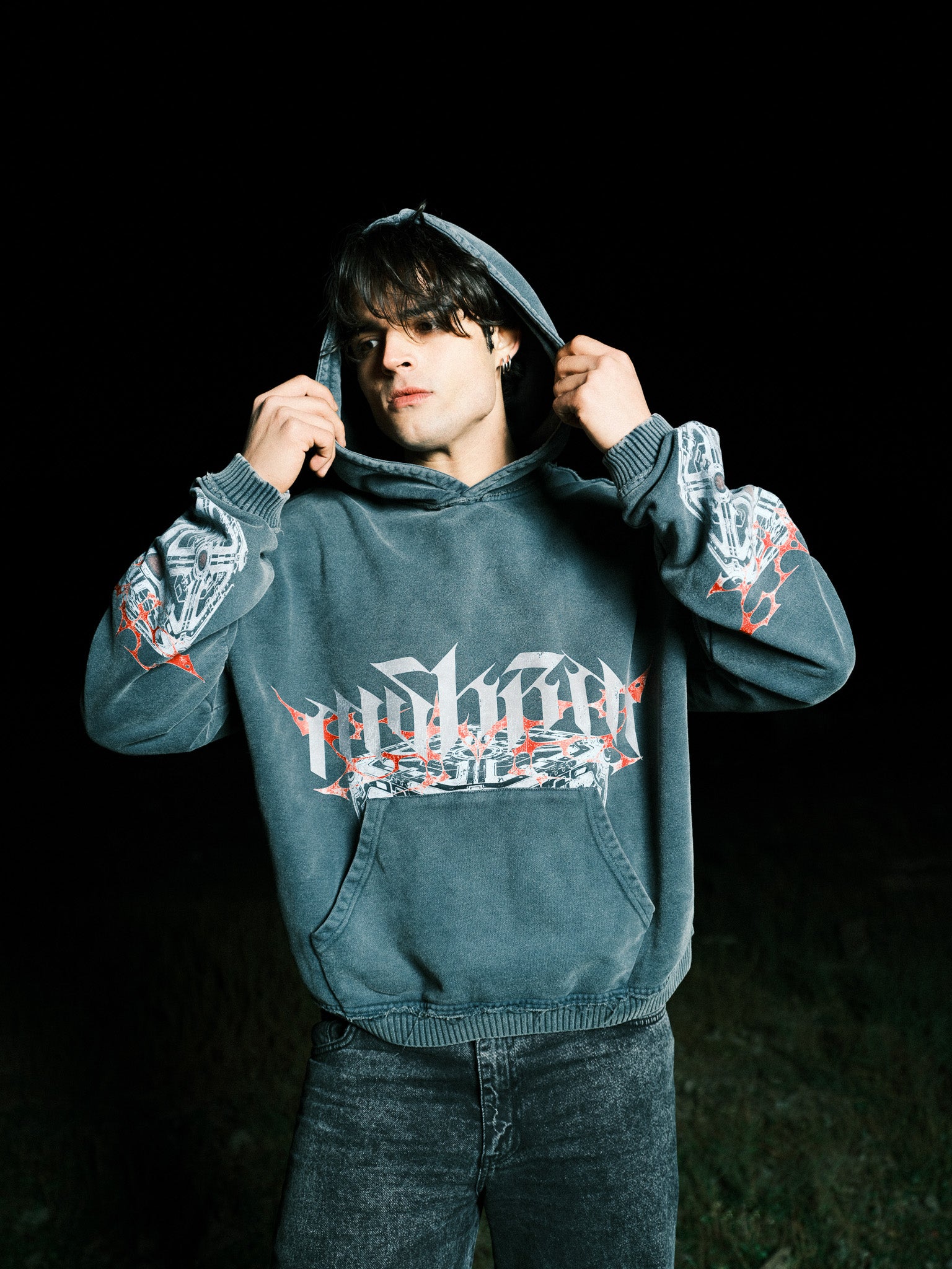 【mahagrid】23FW★ MUSHROOM BOY HOODIE Mahagrid Mushroom Boy Hoodie. Size Large | eBay